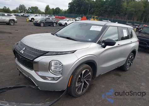 2022 Mitsubishi Outlander Black Edition S-Awc/Se 2.5 S-Awc/Se Launch Edition S-Awc из США, поврежденный, VIN JA4J4UA8XNZ021164